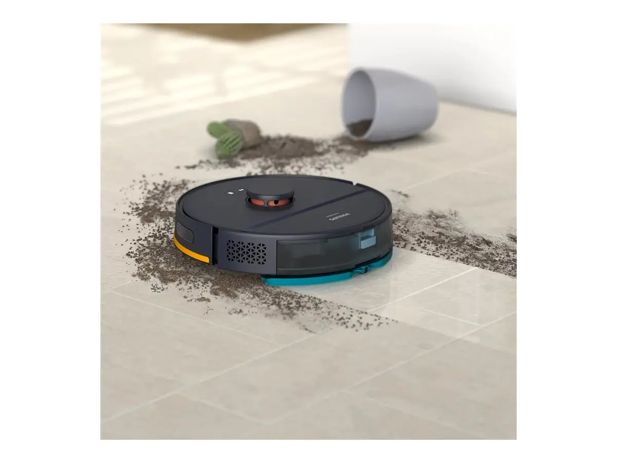 PHILIPS Прахосмукачка-робот HomeRun 2000 Series до 120 мин работа с една зареждане сухо и мокро почистване - image 2