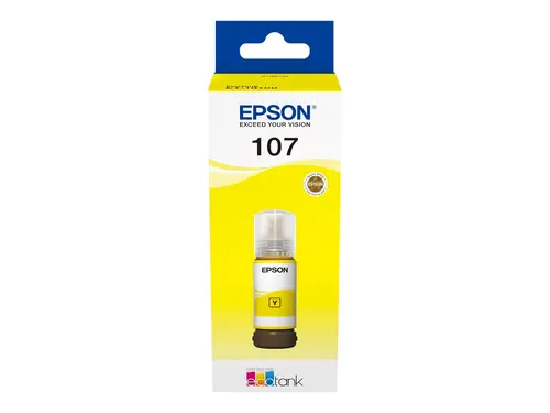 EPSON 107 EcoTank Sticlă de cerneală galbenă - 3