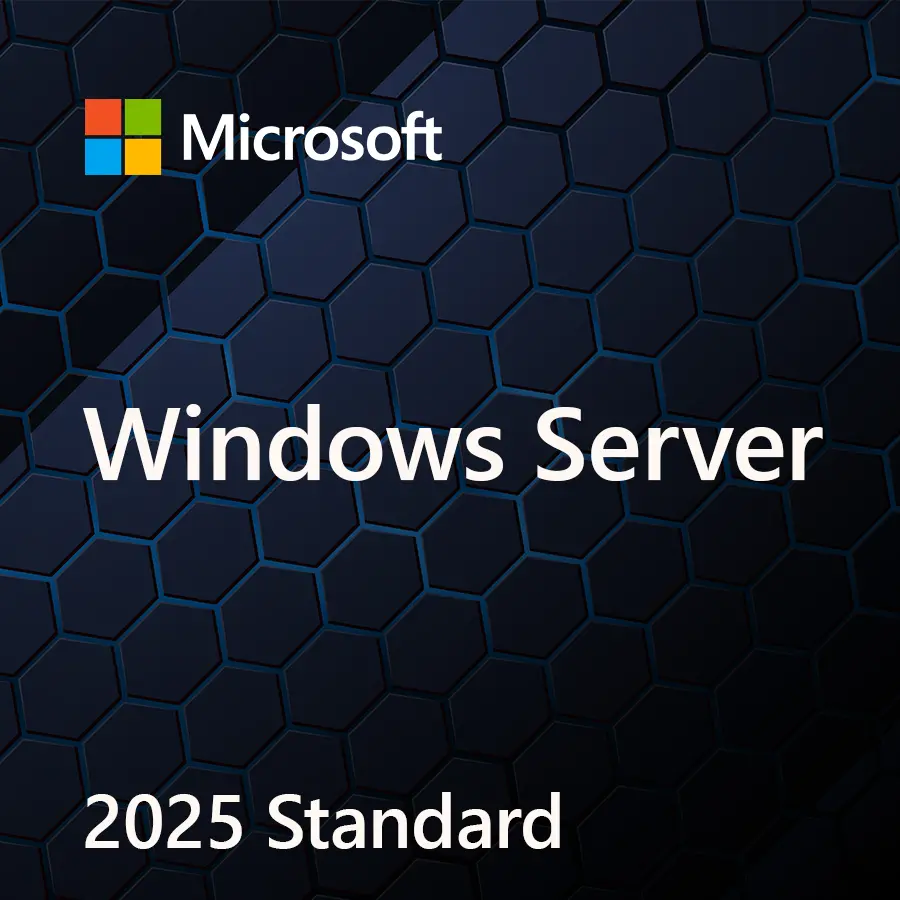 Windows Svr Std 2025 COA ORY OEI PC 16 Core