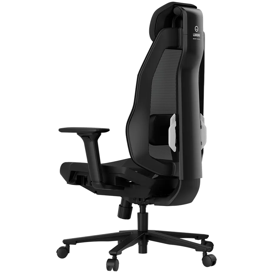 LORGAR CHP51 Mesh Scaun gaming Pro multireglabil negru/alb - image 10
