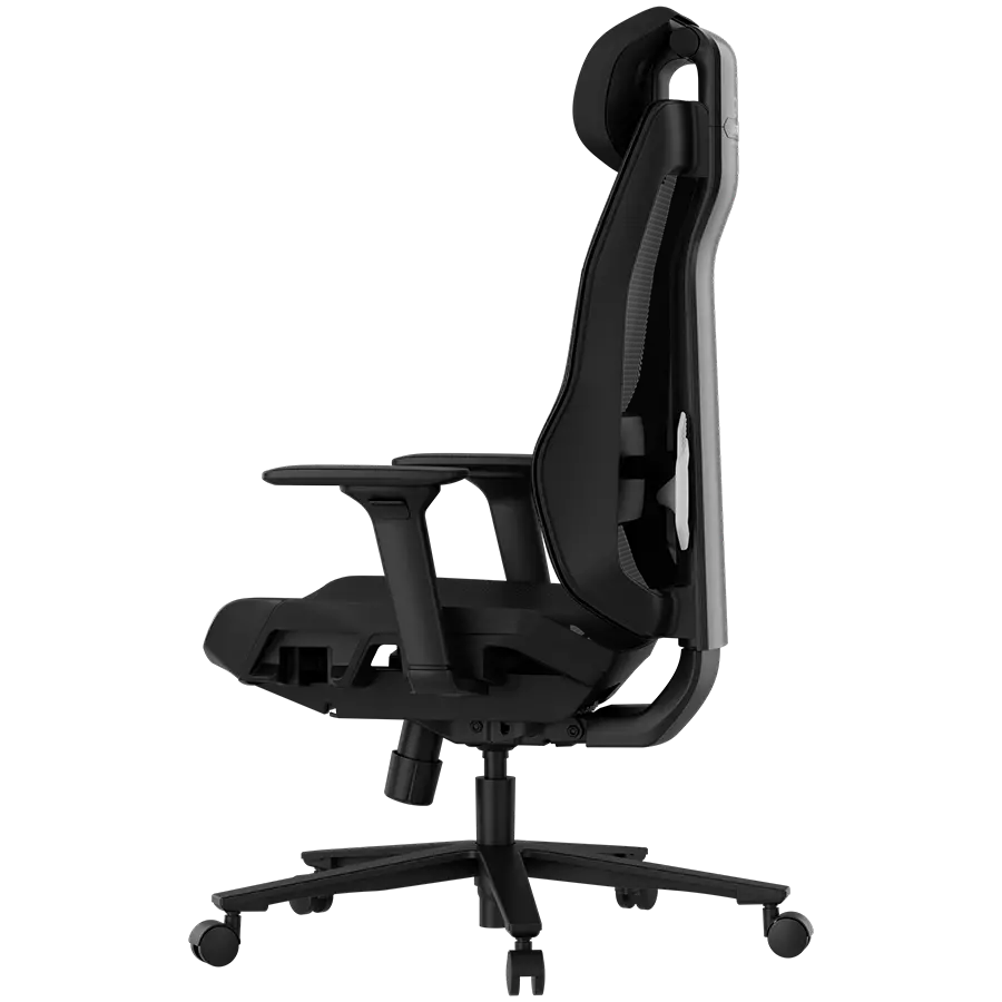 LORGAR CHP51 Mesh Scaun gaming Pro multireglabil negru/alb - image 11