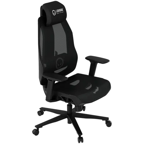 LORGAR CHP51 Mesh Scaun gaming Pro multireglabil negru/alb - 18