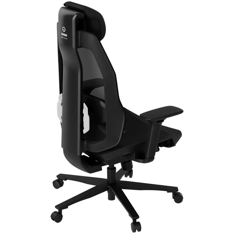 LORGAR CHP51 Mesh Scaun gaming Pro multireglabil negru/alb - image 20