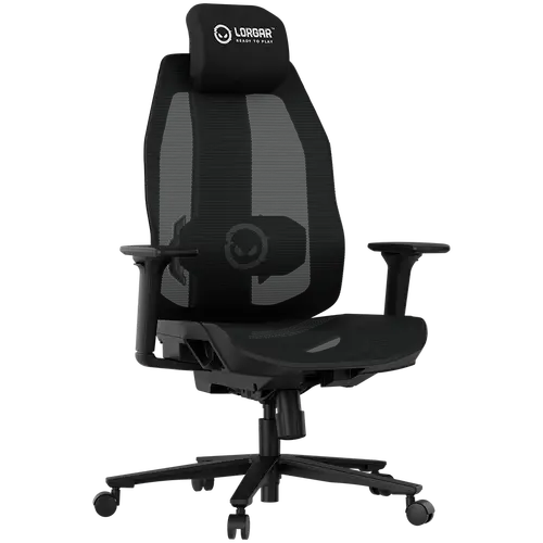 LORGAR CHP51 Mesh Scaun gaming Pro multireglabil negru/alb - 24
