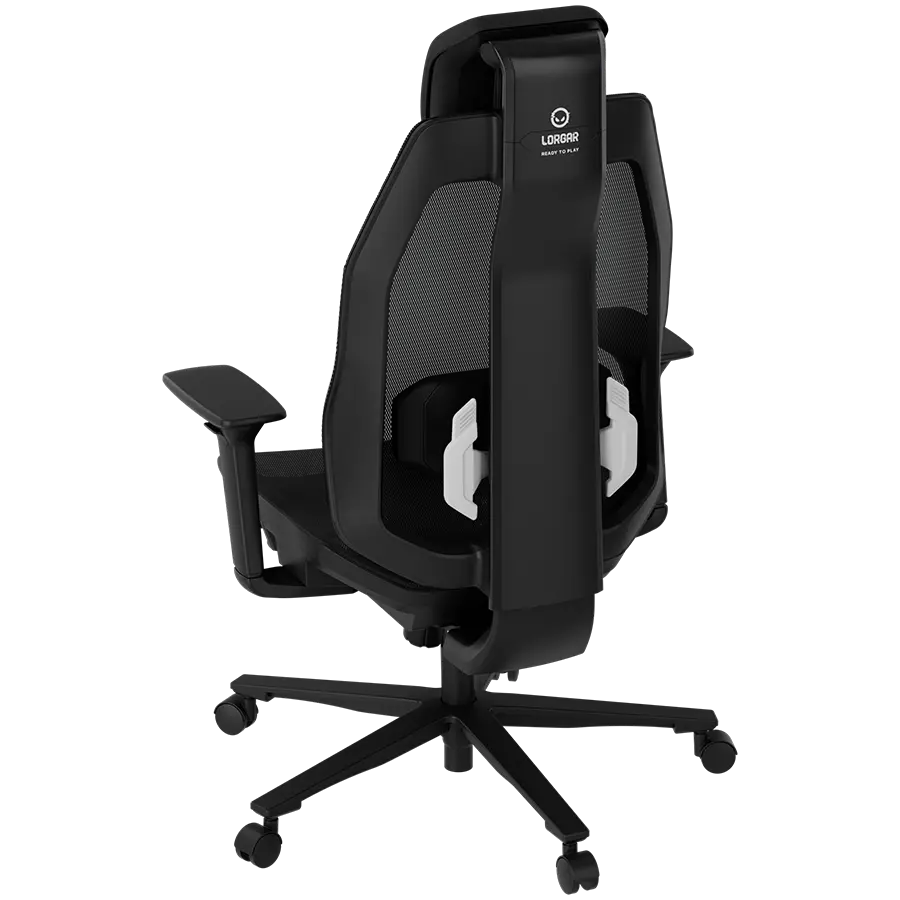 LORGAR CHP51 Mesh Scaun gaming Pro multireglabil negru/alb - image 27