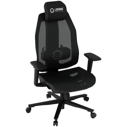 LORGAR CHP51 Mesh Gaming καρέκλα Pro πολυρυθμιζόμενη μαύρο/λευκό - 6