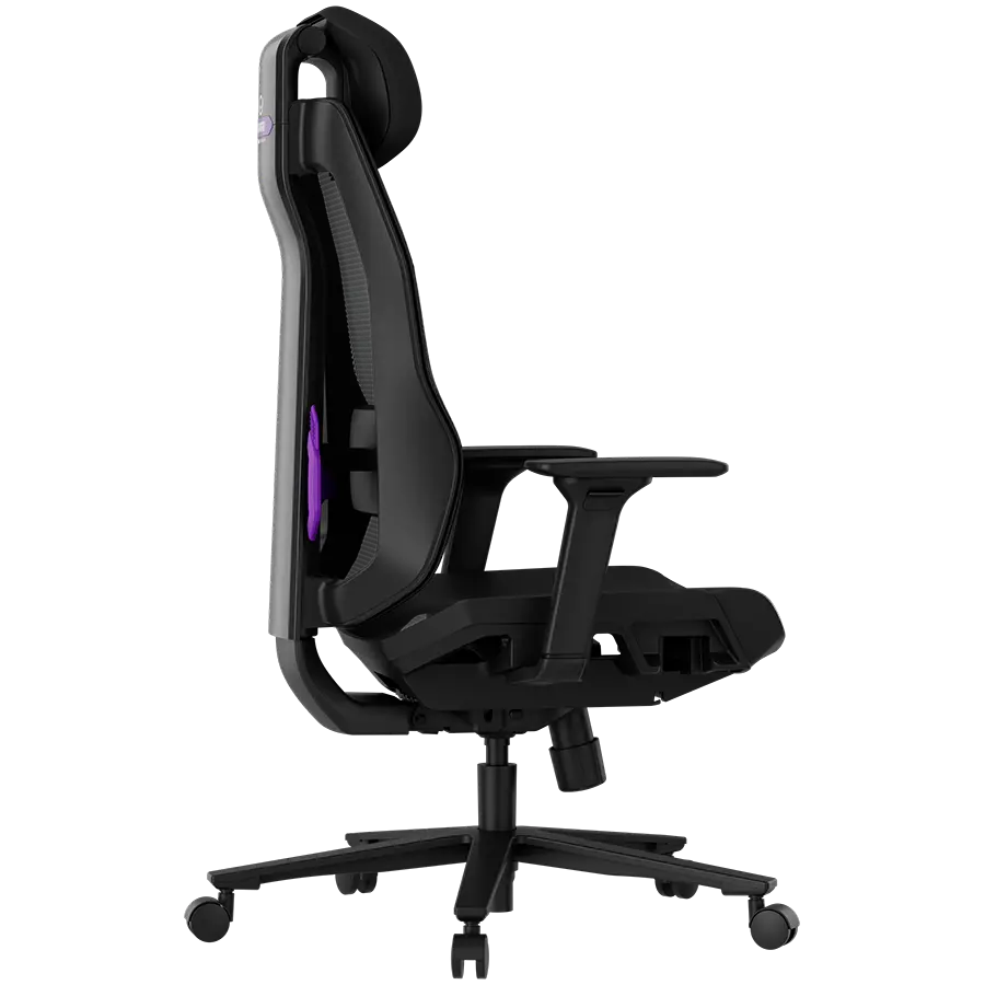 LORGAR CHP51 Mesh Gaming Chair Pro Multi-adjastable Black/Purple - image 5