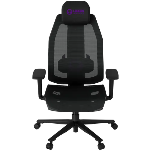 LORGAR CHP51 Mesh Gaming καρέκλα Pro πολυρυθμιζόμενη μαύρο/μωβ - 1
