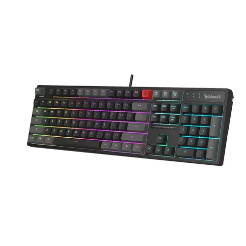 Геймърска клавиатура A4Tech Bloody B230N Neon Backlit - Черна - 3