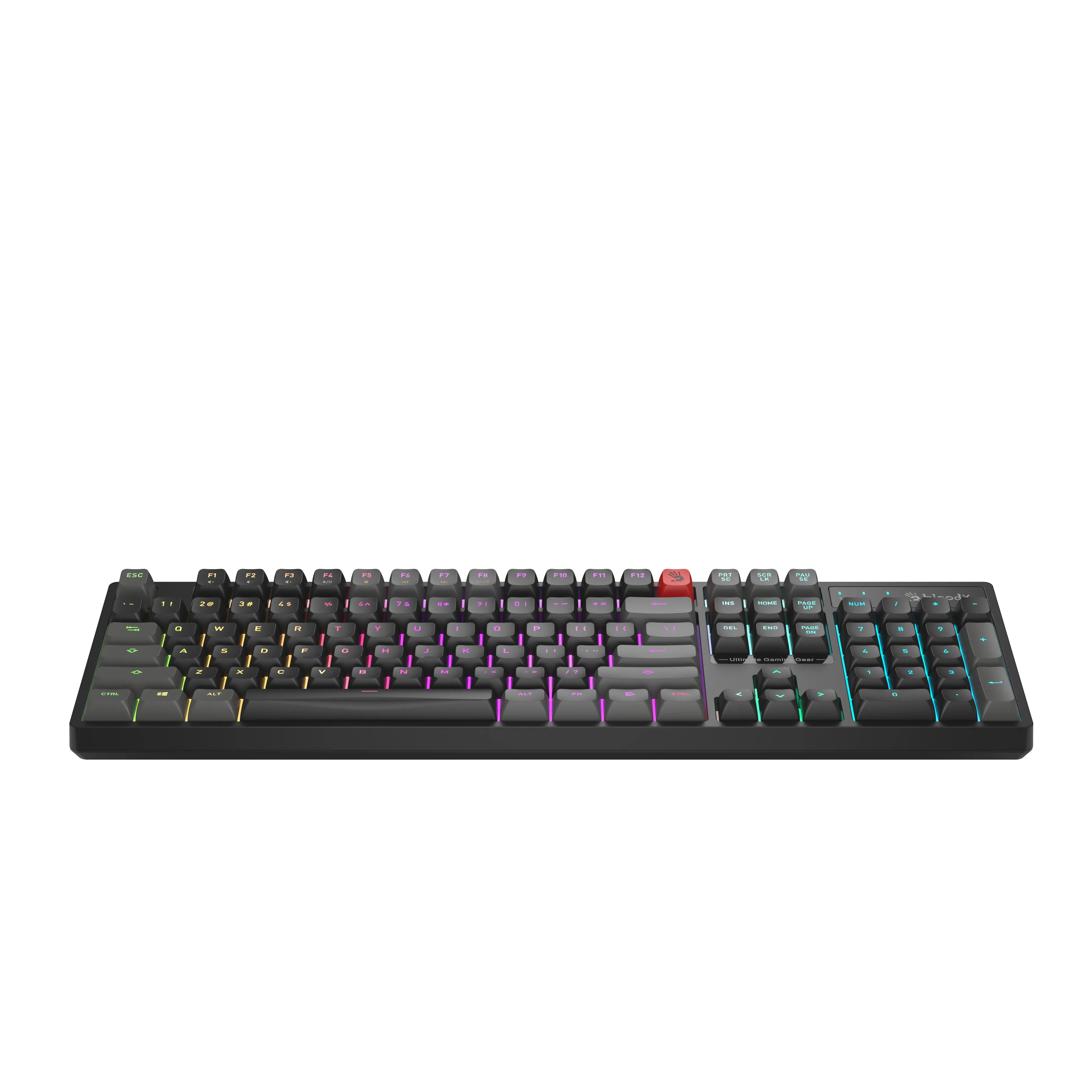 Tastatură gaming A4Tech Bloody B230N Neon Backlit - Neagră - image 3