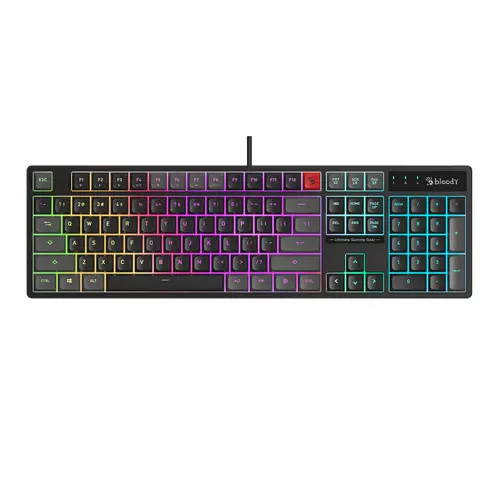 Tastatură gaming A4Tech Bloody B230N Neon Backlit - Neagră - 1