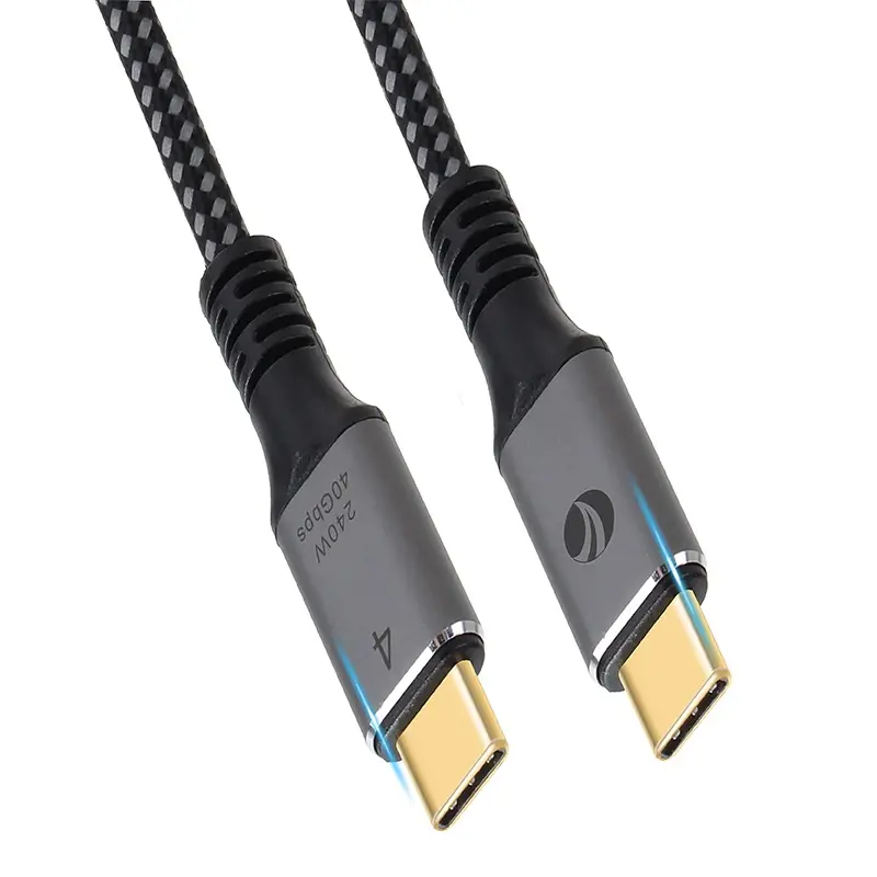 Καλώδιο VCom USB4.0 Type-C/Type-C 40Gbps, 240W - CU541M-1.2 - image 2