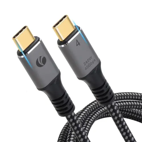 VCom кабел USB4.0 Type-C/Type-C 40Gbps, 240W - CU541M-1.2