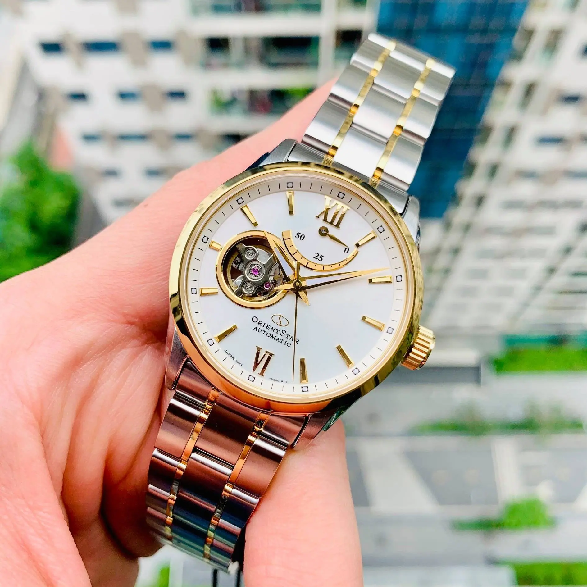 Мъжки автоматичен часовник Orient Star Contemporary - RE-AT0004S - image 2