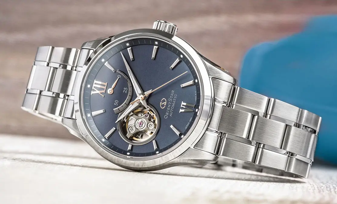 Мъжки часовник Orient Star Semi Skeleton - RE-AT0021L - image 3