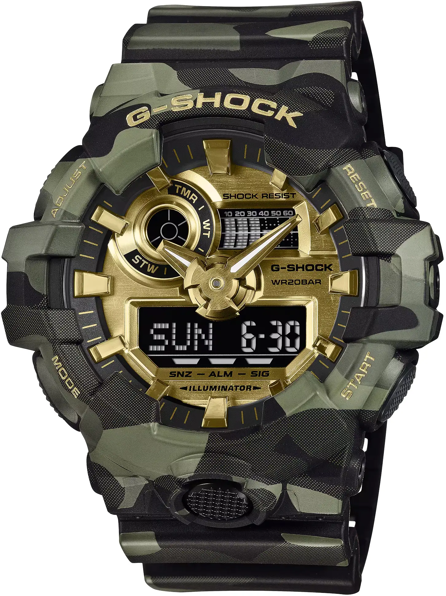 Ανδρικό ρολόι Casio G-Shock - GA-700CMG-3AER