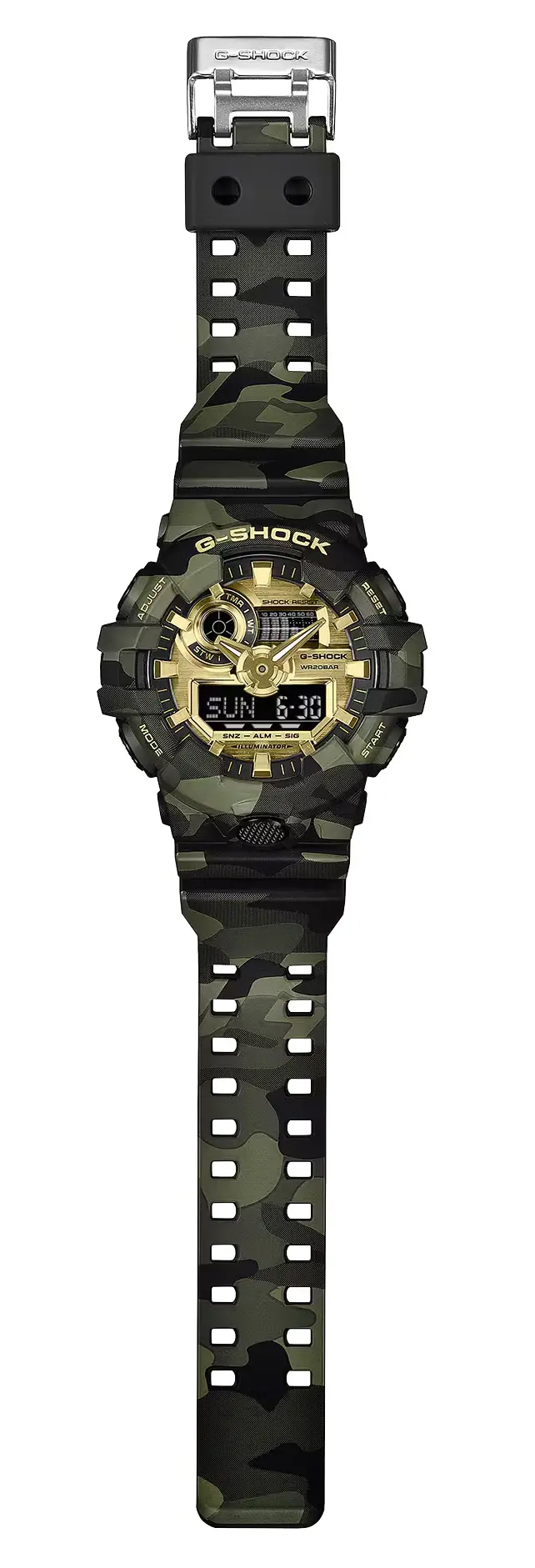 Ceas bărbătesc Casio G-Shock - GA-700CMG-3AER - image 2