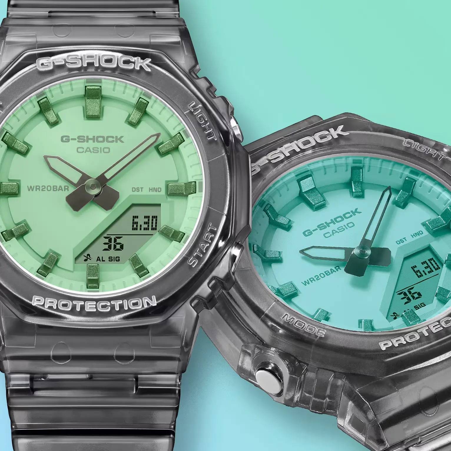 Ceas de damă Casio G-Shock - GMA-P2100SR-1AER - image 2