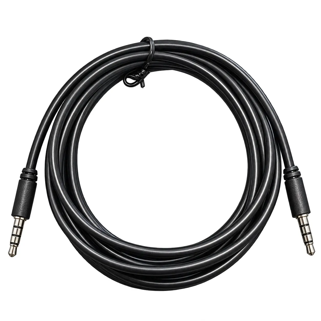 VCom Аудио Кабел 3.5mm 4-pin with CTIA support with IC M / M - CV204-2.0m - image 1