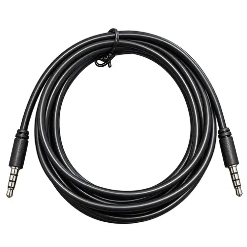 VCom Cablu audio 3.5mm 4-pin cu suport CTIA cu IC M / M - CV204-2.0m - 2