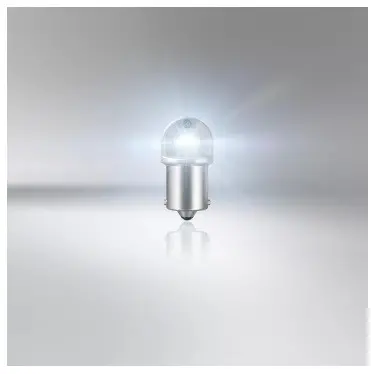АВТОМОБИЛНА LED ЛАМПА 5008DWP R10W 1,2W 12V BA15S DUOBLISTER OSRAM - 1