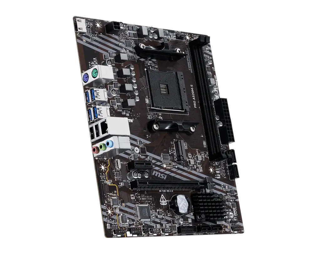 Дънна платка, MSI PRO A520M-S - image 1