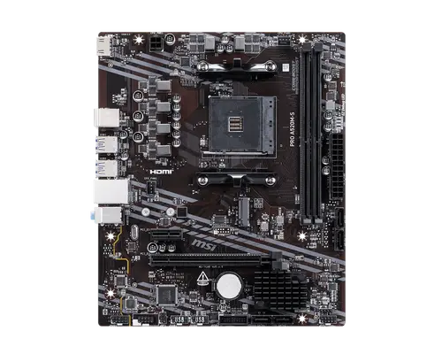 Дънна платка, MSI PRO A520M-S - 1