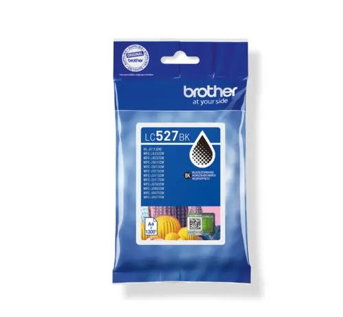 Консуматив, Brother LC527BK Black Ink Cartridge for MFCJ5010DW/MFCJ5110DW - 1300 page yield - 3