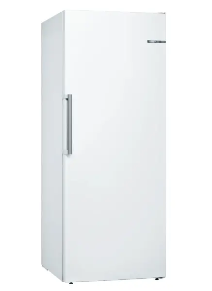 Фризер, Bosch GSN54AWDV SER6 FS upright freezer, NoFrost, D, 176/70/65cm, 328l, 38dB(C), IC, 5 drawers (1 BigBox), 2 shelfs, IceTwister, handle, white