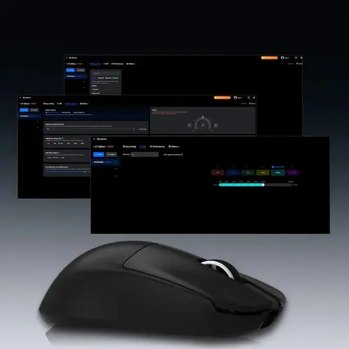MCHOSE mouse profesional de gaming L7 Pro White - Wireless Gaming Mouse - Dual 8K, Kailh Optical - 12