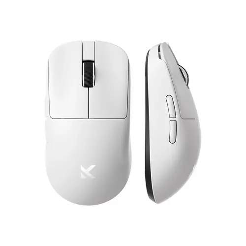 MCHOSE επαγγελματικό gaming ποντίκι L7 Pro White - Wireless Gaming Mouse - Dual 8K, Kailh Optical - 2