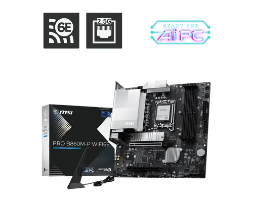 Μητρική κάρτα, MSI PRO B860M-P WIFI6E - 5