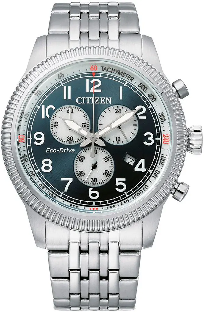 Ανδρικό ρολόι Citizen Eco-Drive Chronograph - AT2460-89L