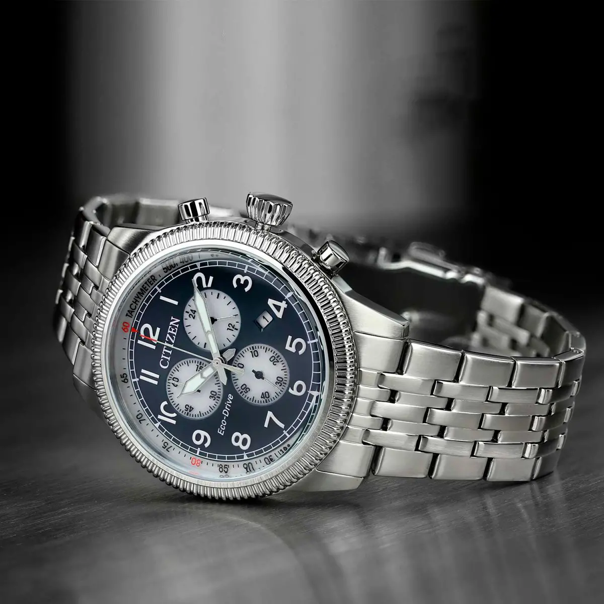 Мъжки часовник Citizen Eco-Drive Chronograph - AT2460-89L - image 2