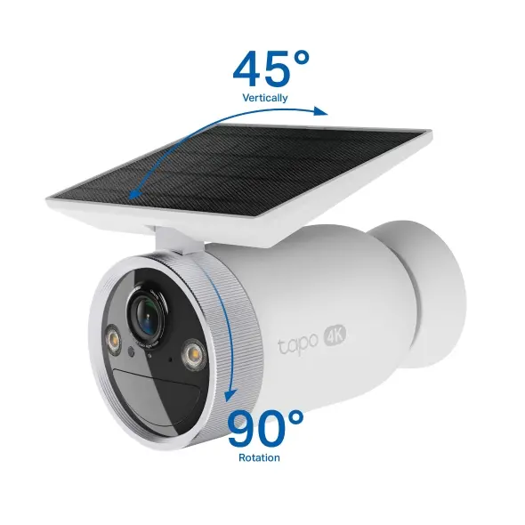 Камера TP-Link Tapo C465,8MP WiFi,oхр.камера на батерии с вграден соларен панел - image 3