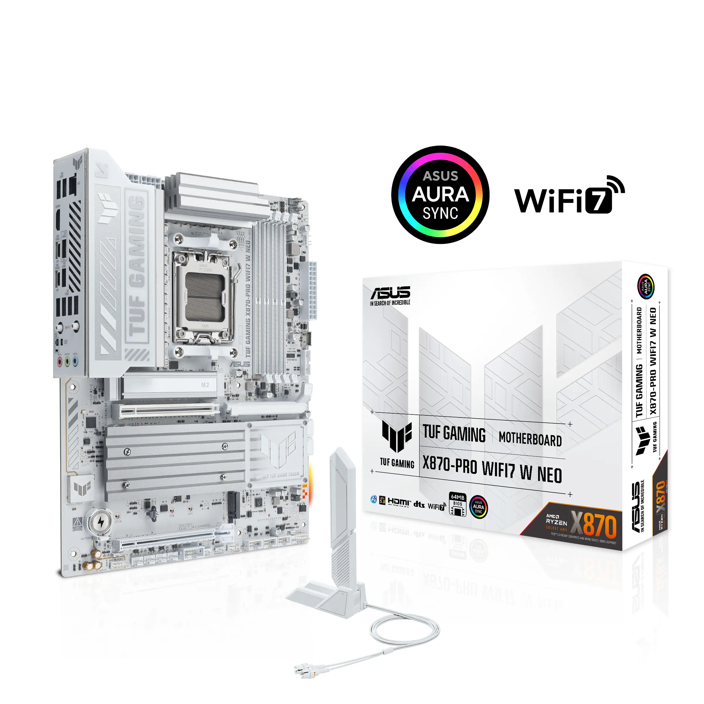 Дънна платка, Asus TUF Gaming X870 Pro Wi-Fi NEO - image 5