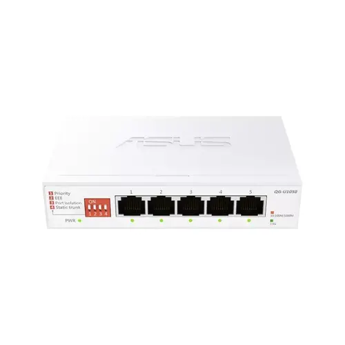 Суич ASUS QG-U1050 5-Port 5 x 2.5Gbps ports - 4