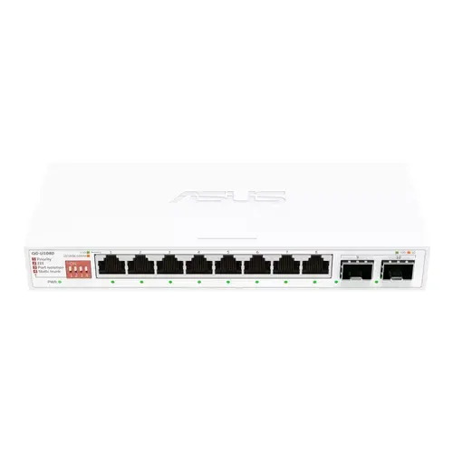 Суич ASUS QG-U1080 8-Port 8 x 2.5Gbps ports - 4