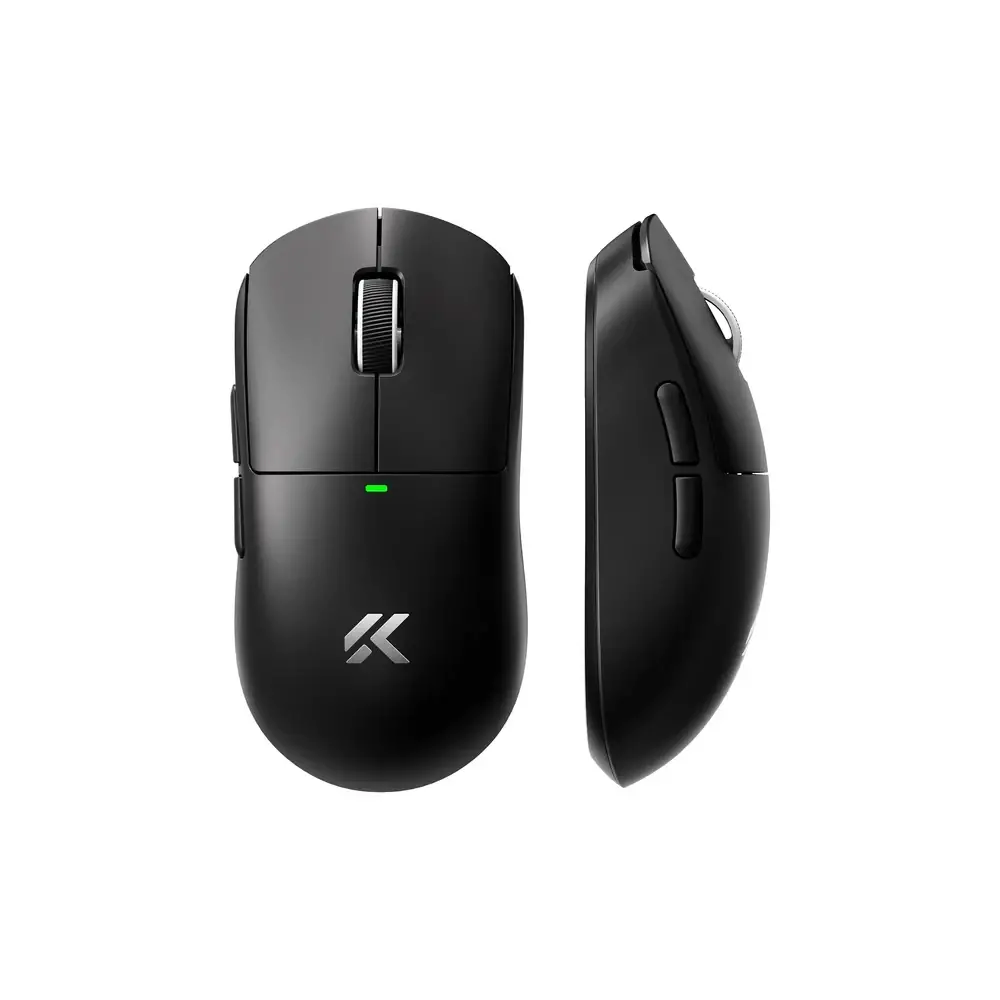 MCHOSE професионална геймърска мишка A5 V3 Black - Ultralight 8K Wireless Mouse, Omron Mechanical Switches