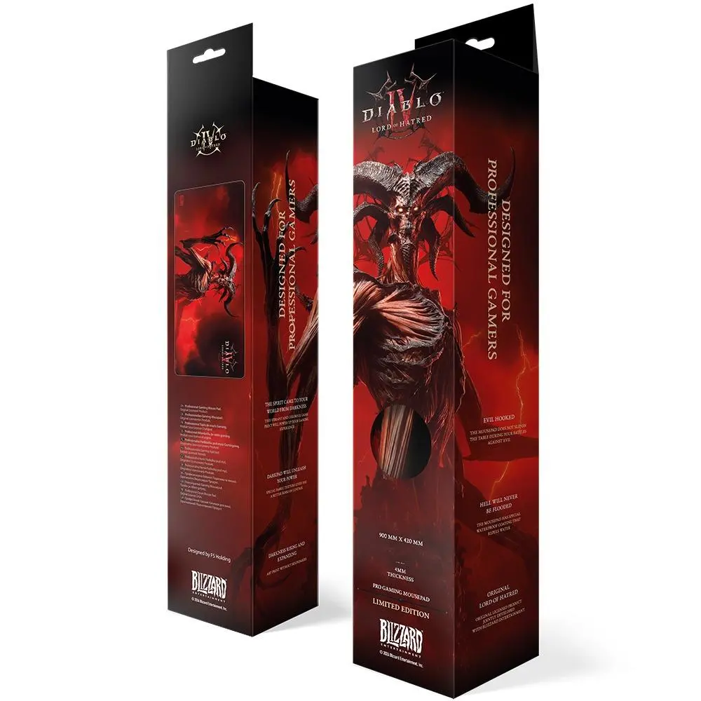 Геймърски пад Diablo IV: Lord of Hatred - Mephisto, XL - image 4