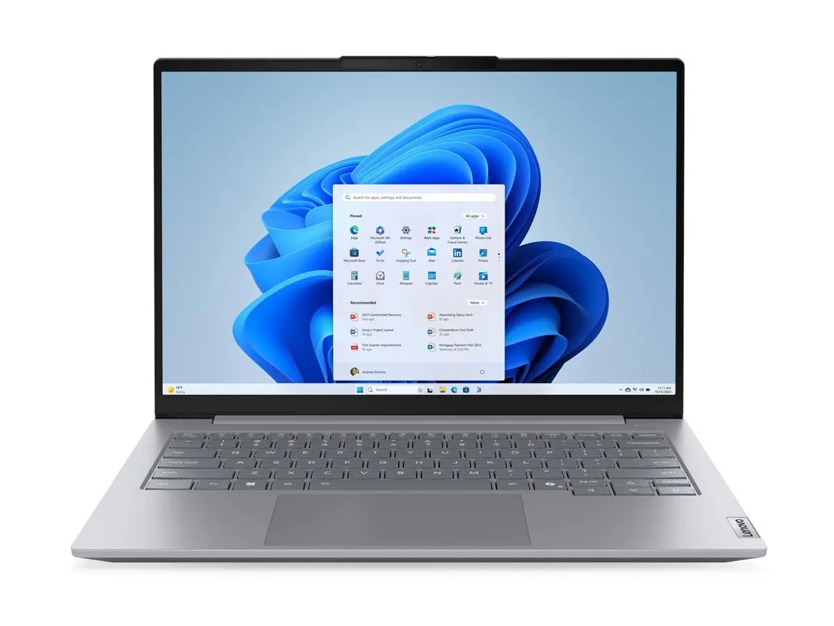 Лаптоп, Lenovo ThinkBook 14 G9 Intel Core 5 210H, 8C (up to 3.6GHz, 12MB), 16GB DDR5-5600, 512GB SSD, 14" WUXGA (1920x1200) IPS AG, Intel Graphics, FHD 1080p&IR Cam, Backlit KB, WLAN, BT, FPR, 3 cell, DOS, 3Y CCI
