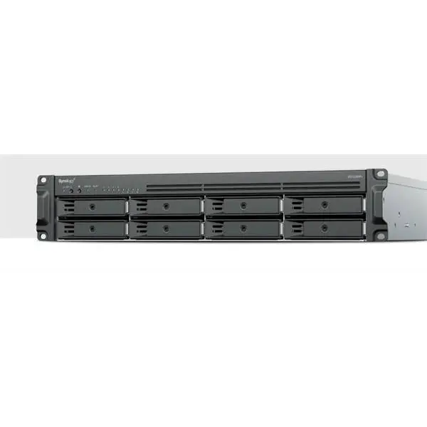 Διακομιστής NAS Synology 12 θέσεων για μικρές και μεσαίες επιχειρήσεις (8 θέσεις στη βάση, επεκτάσιμος σε 12 με RX418), Rackmount RS1226+