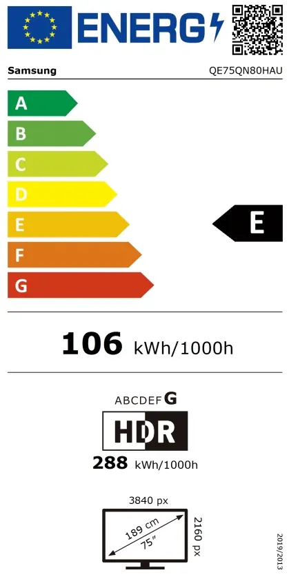 Τηλεόραση, Samsung 75" 75QN80H QLED UHD 4K Quantum Mini LED AI Smart 144 Hz VRR (100 Hz Native) 2026 Μαύρο - image 5