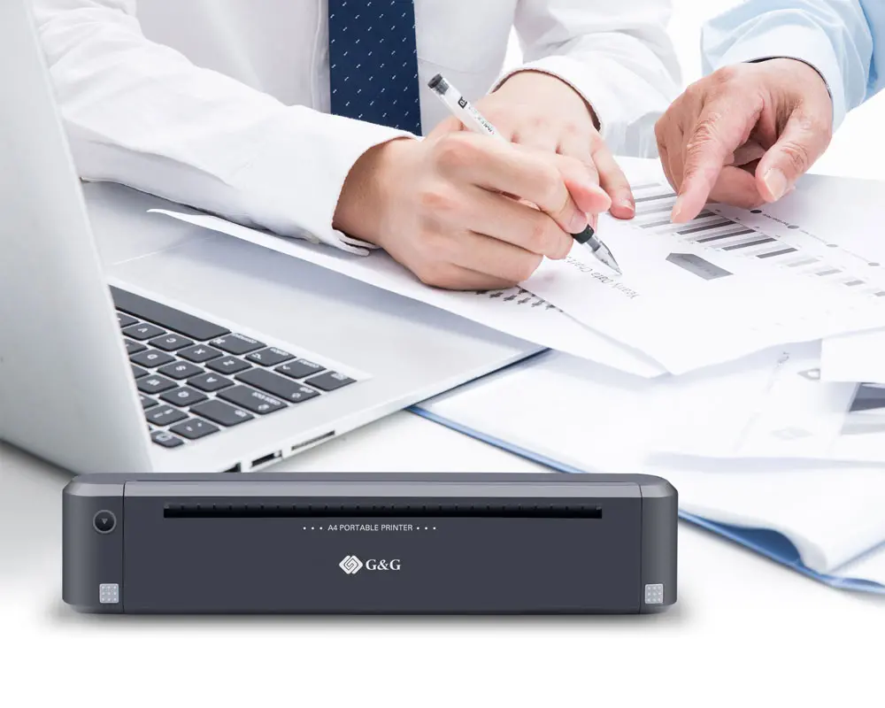 IMPRIMANTĂ MOBILĂ A4 G&G - HEAT TRANSFER PRINTER A4 GG-TD-810 (GGTD810) - PN TDN800R12P - image 1