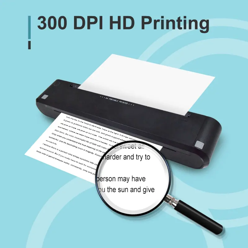 ΦΟΡΗΤΟΣ ΕΚΤΥΠΩΤΗΣ Α4 G&G - HEAT TRANSFER PRINTER A4 GG-TD-810 (GGTD810) - PN TDN800R12P - image 9