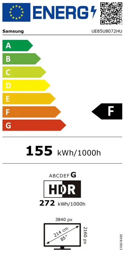 Τηλεόραση, Samsung 85" 85U8072H Crystal UHD LED Vision AI Smart 4K 50Hz 2026 - image 5