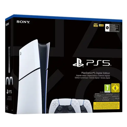 Κονσόλα Sony PlayStation 5 Digital + DualSense Bundle - 1