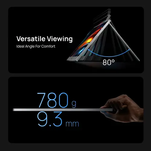 Arzopa monitor portabil Portable Monitor - Z1C - 16.1", 60Hz, IPS, Gri - 8