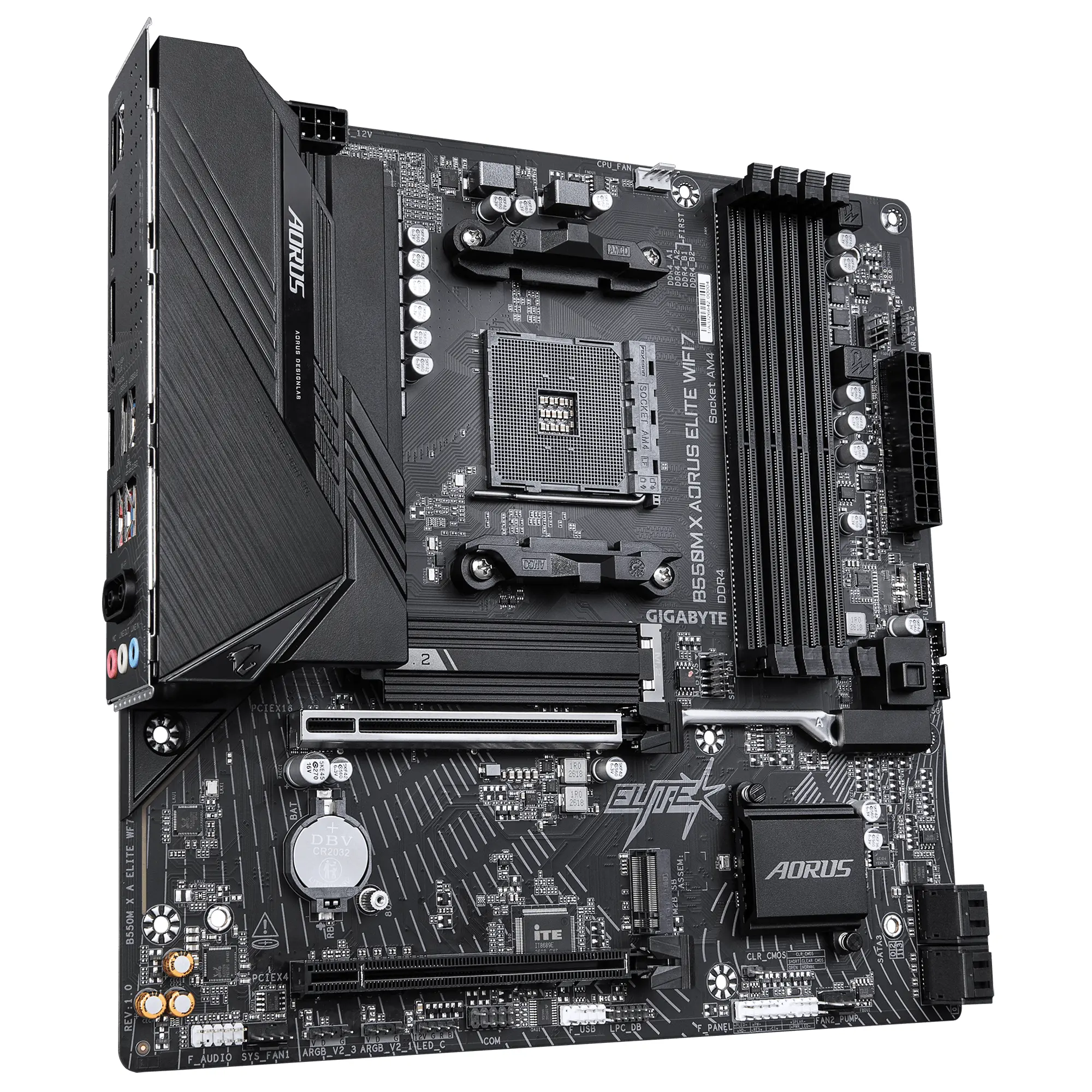 Μητρική κάρτα GIGABYTE B550M X AORUS ELITE WIFI7, Socket AM4 - image 1