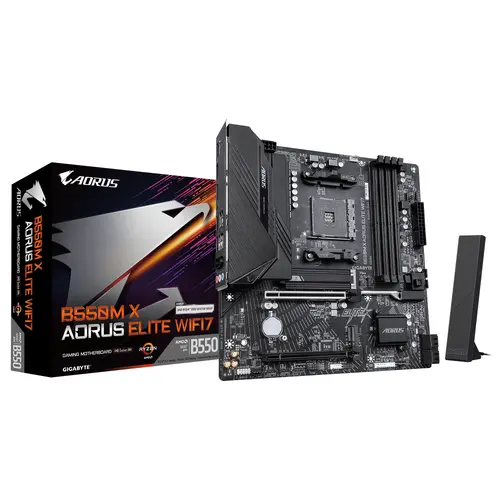 Μητρική κάρτα GIGABYTE B550M X AORUS ELITE WIFI7, Socket AM4 - 4